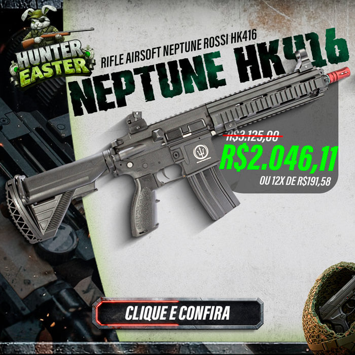 Rifle Airsoft Neptune Rossi HK416
